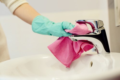 Local cleaner providing routine cleaning for N7 offices and businesses
