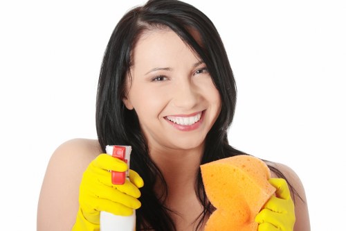 Deep kitchen and bathroom cleaning in a North London property