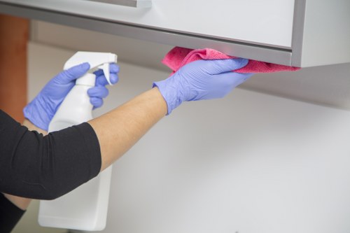 Stain removal process for soft furnishings and carpets in N7